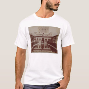 Camiseta Patio de los Arrayanes, Alhambra, c.1875-80 (sepia