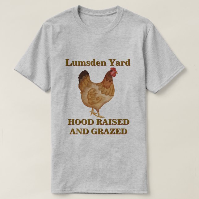CAMISETA PATIO DE LUMSDEN (Diseño del anverso)