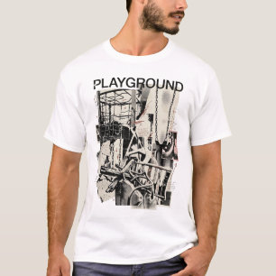 Camiseta Patio de recreo muerto Gráfico urbano abandonado