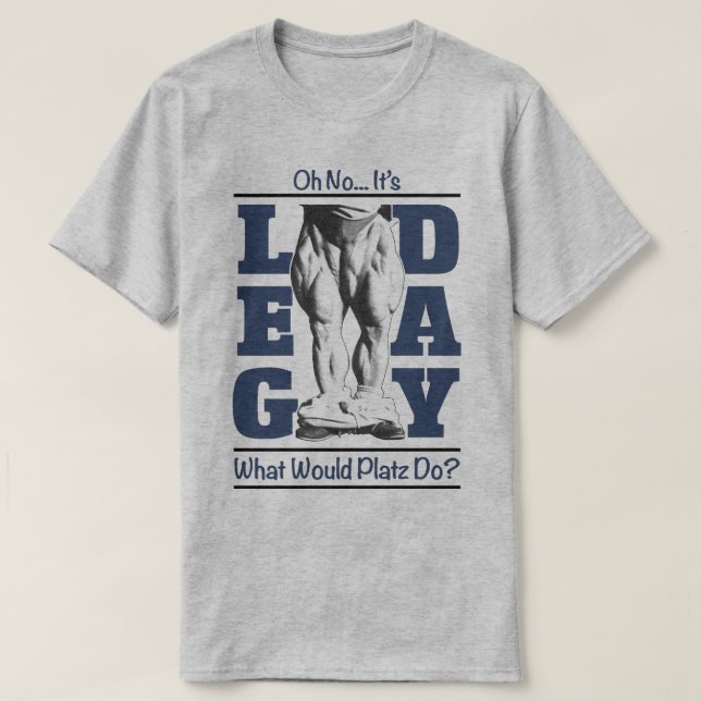 Camiseta Patios del gimnasio del entrenamiento de la (Diseño del anverso)