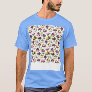 Camiseta Patisserie Kawaii Cute Para El Patrón Sin Marea