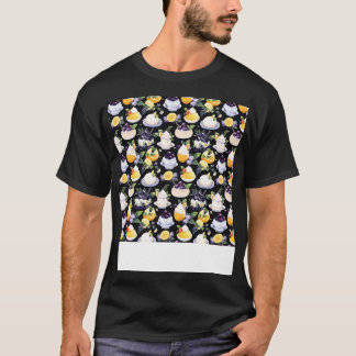 Camiseta Patisserie Kawaii Cute Para El Patrón Sin Marea