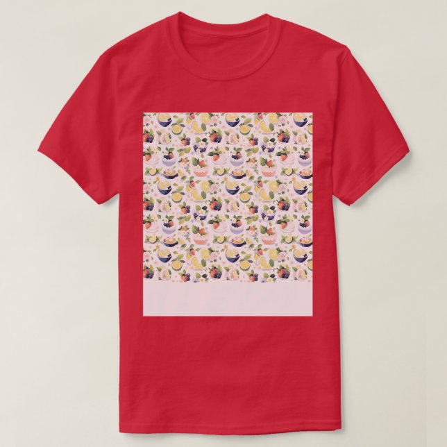 Camiseta Patisserie Kawaii Cute Para El Patrón Sin Marea (Diseño del anverso)