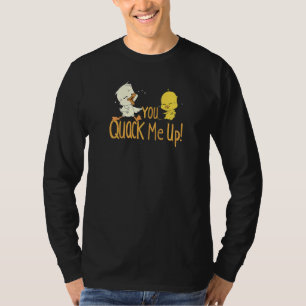 Camiseta Patito Y Pollito Riendo Juego De Palabras Me Haces