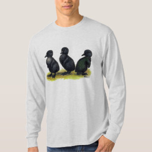 Camiseta Patitos de Cayuga Negra