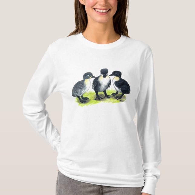 Camiseta Patitos Suecos Azules (Anverso)