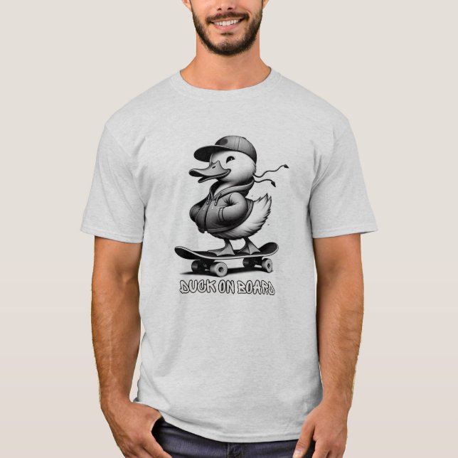 Camiseta Pato a bordo (Anverso)