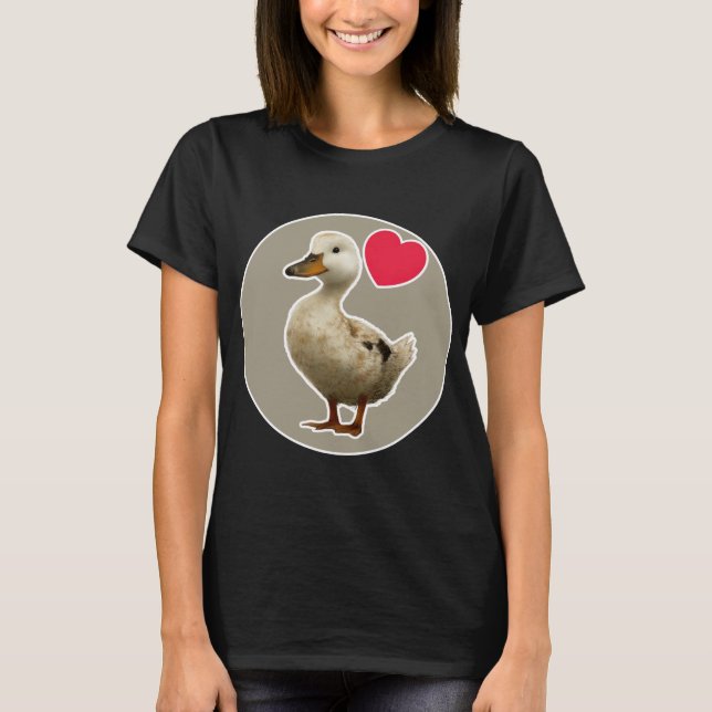 Camiseta Pato Adorable (Anverso)