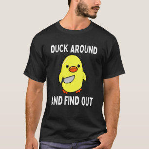 Camiseta Pato alrededor y descubre memes de pato con cuchil