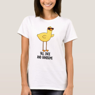 Camiseta Pato Alto Y Agradable Pun Animal