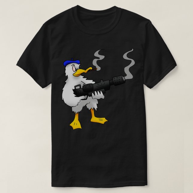 Camiseta Pato asesino (Diseño del anverso)