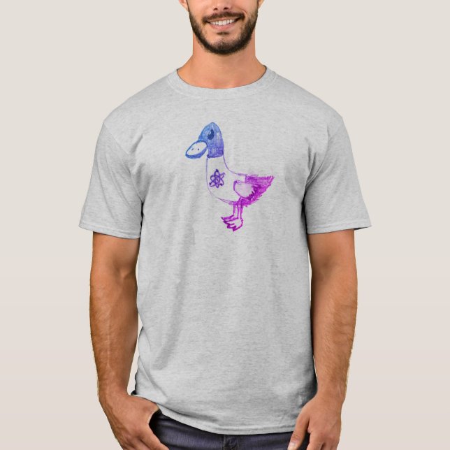 Camiseta Pato atómico (Anverso)