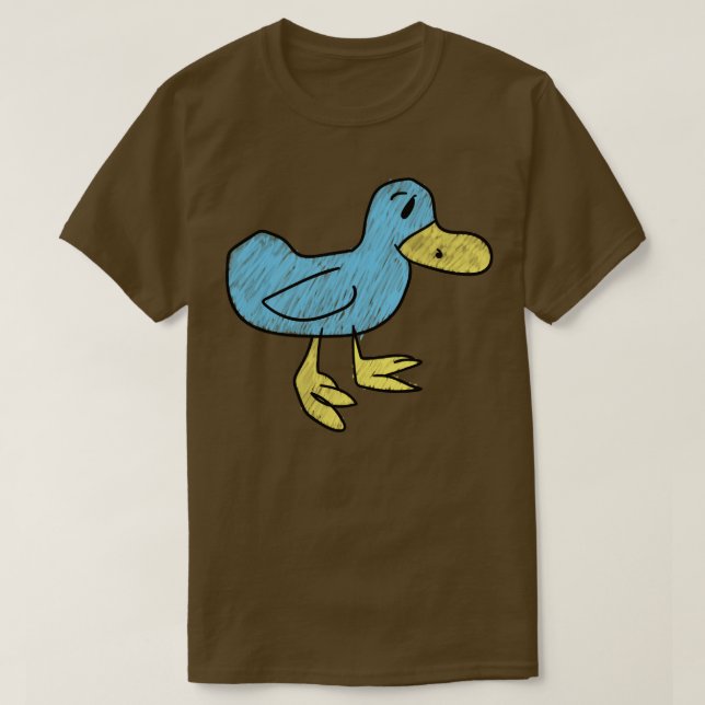 Camiseta Pato Azul Que Es Quacktastico (Diseño del anverso)