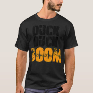 Camiseta Pato Boom negro labrador negro 