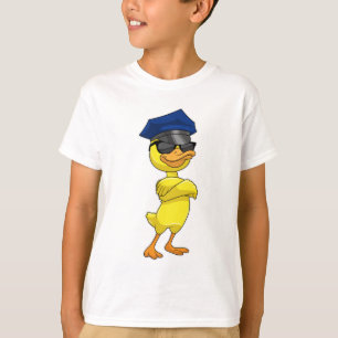 Camiseta Pato como oficial de policía con gorro de policía