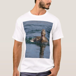 Camiseta Pato con el pico abierto