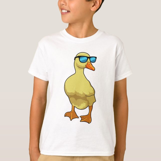 Camiseta Pato con gafas de sol (Anverso)