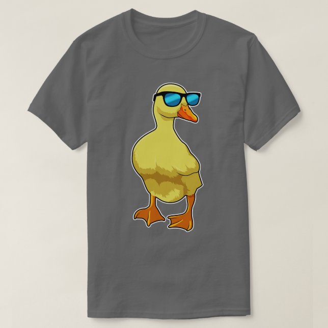 Camiseta Pato con gafas de sol (Diseño del anverso)