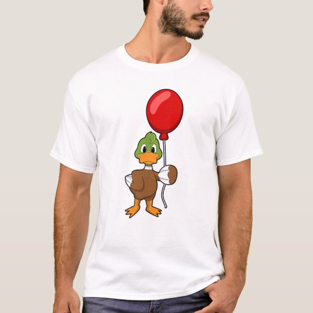 Camiseta Pato con globo (Anverso)