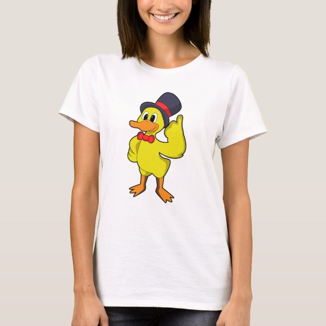 Camiseta Pato con Gorra (Anverso)