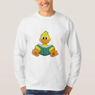 Camiseta Pato con libro