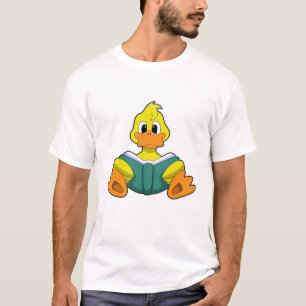 Camiseta Pato con libro