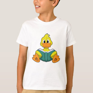 Camiseta Pato con libro