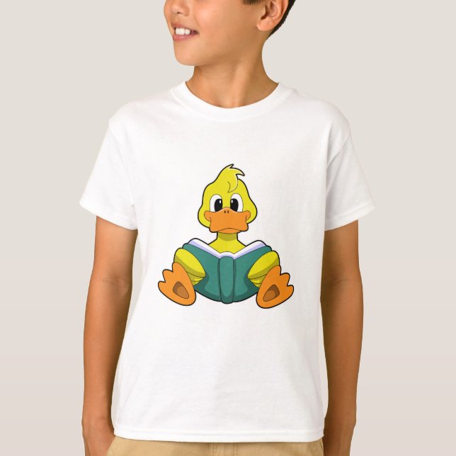 Camiseta Pato con libro (Anverso)