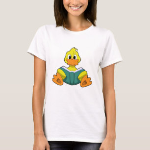 Camiseta Pato con libro