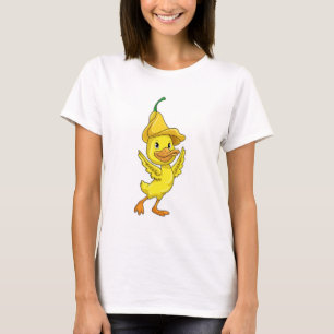 Camiseta Pato con tapa de goma amarilla