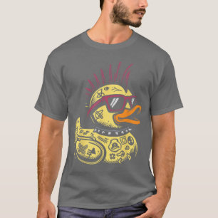 Camiseta Pato cría de pato punk rockero