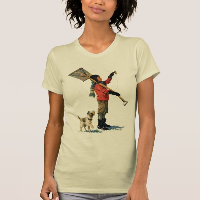 Camiseta Pato cuchara de la nieve (Anverso)