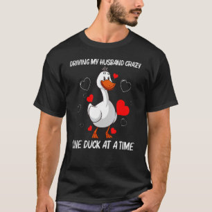 Camiseta Pato Cutáneo Para Mujeres Chicas Granja De Patos D