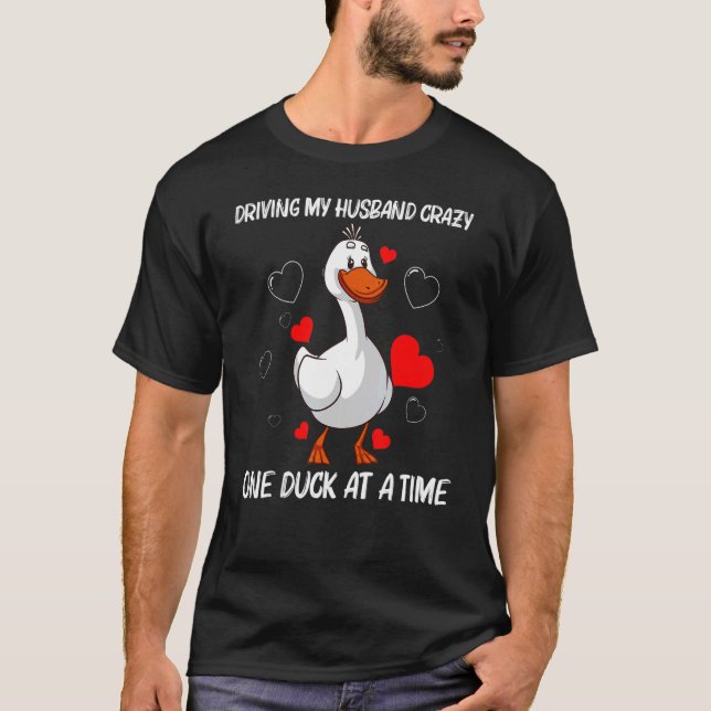 Camiseta Pato Cutáneo Para Mujeres Chicas Granja De Patos D (Anverso)