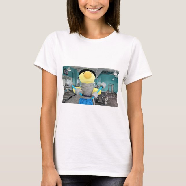 Camiseta Pato Danny en el gimnasio (Anverso)