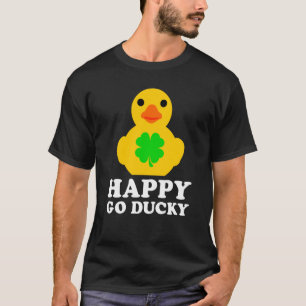 Camiseta Pato de caucho Feliz Go Ducky C St Patrick's Day 1