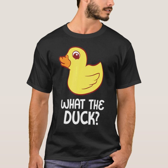 Camiseta Pato de caucho qué es el pato de caucho (Anverso)
