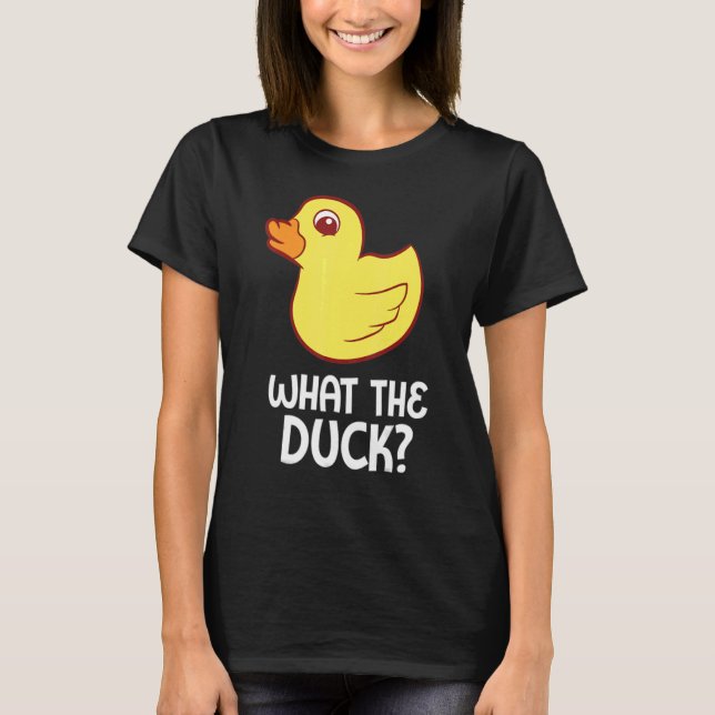 Camiseta Pato de caucho qué es el pato de caucho (Anverso)