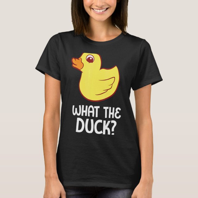 Camiseta Pato de caucho qué es el pato de caucho (Anverso)