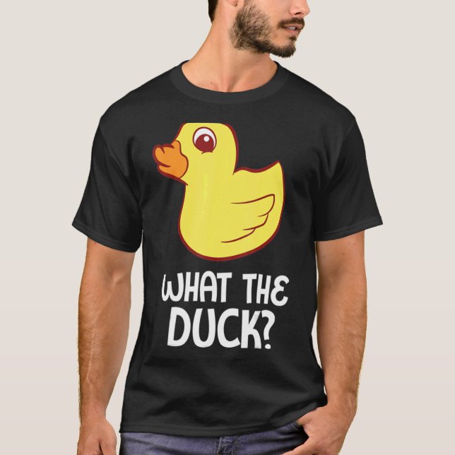 Camiseta Pato de caucho qué es el pato de caucho (Anverso)