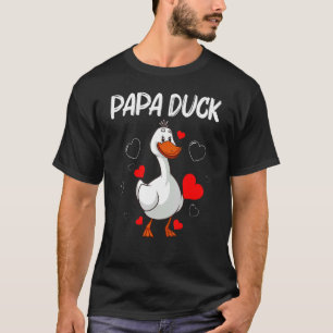 Camiseta Pato De Cute Para Hombres Boys Dad Duck Farmer Far