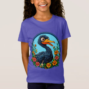 Camiseta Pato de dibujos animados lindo