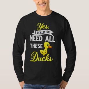 Camiseta Pato de Duck Rubber Ducks Granjero Animal 3