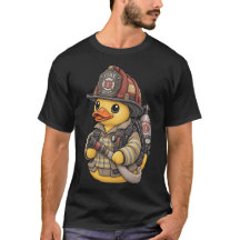 Pato de goma Bombero Edición Vintage