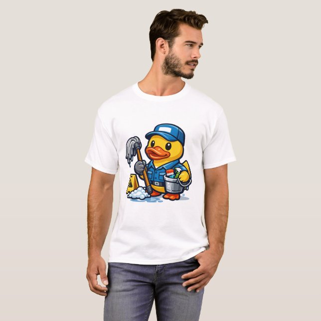 Camiseta Pato de goma conserje (Anverso completo)