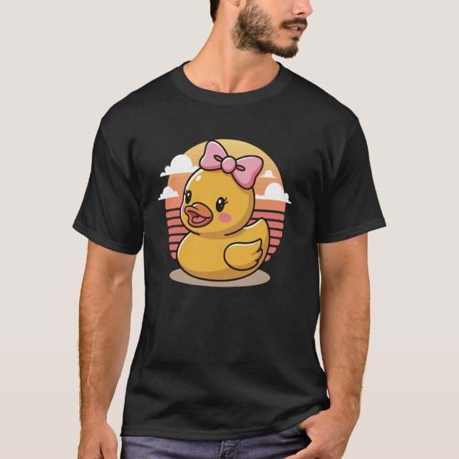 Camiseta Pato de goma coqueta (Anverso)