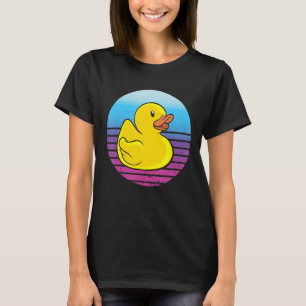 Camiseta Pato de goma Cutie Yellow Rubber Ducks Retro Vinta