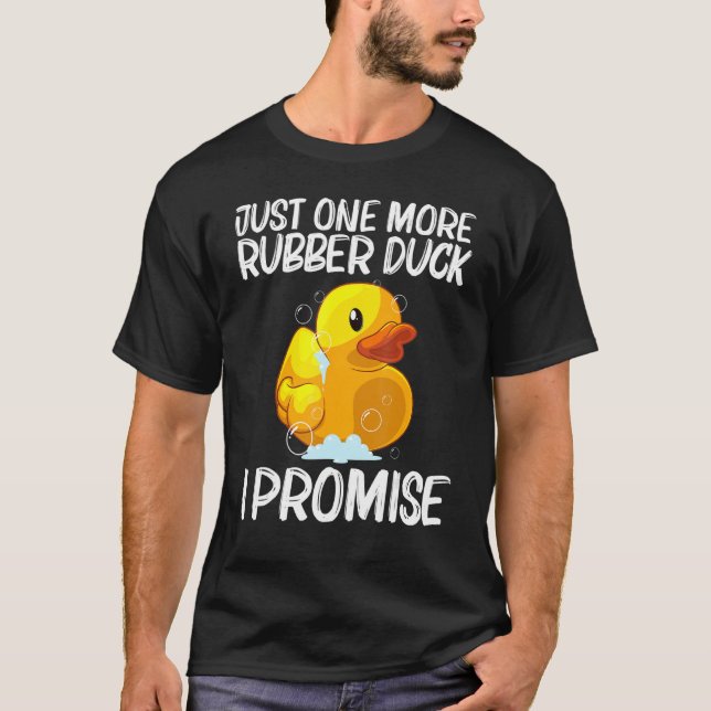 Camiseta Pato De Goma Cuto Para Hombres Mujeres Niños Ducki (Anverso)