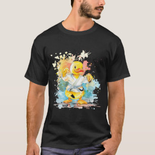 Camiseta Pato de goma de Judo Kickboxing Taekwondo Naturale