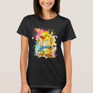 Camiseta Pato de goma de Judo Kickboxing Taekwondo Naturale